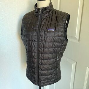 Patagonia Dark Gray Puffer Vest
